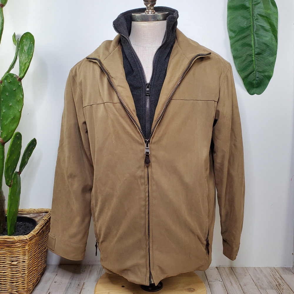 ANDREW MARC Mens Tech Parka Winter Coat NWOT M